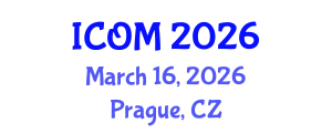 International Conference on Obesity Medicine (ICOM) March 16, 2026 - Prague, Czechia International Conference on Obesity Medicine (ICOM) March 16, 2026 - Prague, Czechia