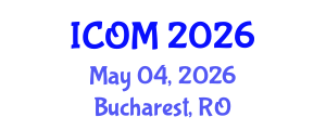 International Conference on Obesity Medicine (ICOM) May 04, 2026 - Bucharest, Romania International Conference on Obesity Medicine (ICOM) May 04, 2026 - Bucharest, Romania