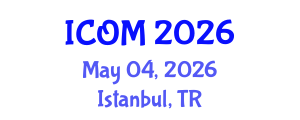 International Conference on Obesity Medicine (ICOM) May 04, 2026 - Istanbul, Turkey