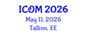 International Conference on Obesity Medicine (ICOM) May 11, 2026 - Tallinn, Estonia International Conference on Obesity Medicine (ICOM) May 11, 2026 - Tallinn, Estonia