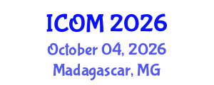 International Conference on Obesity Medicine (ICOM) October 04, 2026 - Madagascar, Madagascar International Conference on Obesity Medicine (ICOM) October 04, 2026 - Madagascar, Madagascar