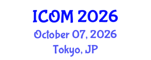 International Conference on Obesity Medicine (ICOM) October 07, 2026 - Tokyo, Japan International Conference on Obesity Medicine (ICOM) October 07, 2026 - Tokyo, Japan