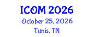 International Conference on Obesity Medicine (ICOM) October 25, 2026 - Tunis, Tunisia International Conference on Obesity Medicine (ICOM) October 25, 2026 - Tunis, Tunisia