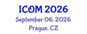 International Conference on Obesity Medicine (ICOM) September 06, 2026 - Prague, Czechia International Conference on Obesity Medicine (ICOM) September 06, 2026 - Prague, Czechia