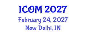 International Conference on Obesity Medicine (ICOM) February 24, 2027 - New Delhi, India