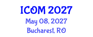 International Conference on Obesity Medicine (ICOM) May 08, 2027 - Bucharest, Romania International Conference on Obesity Medicine (ICOM) May 08, 2027 - Bucharest, Romania