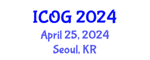International Conference on Obstetrics and Gynaecology (ICOG) April 25, 2024 - Seoul, Republic of Korea