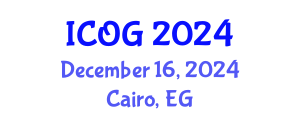 International Conference on Obstetrics and Gynaecology (ICOG) December 16, 2024 - Cairo, Egypt