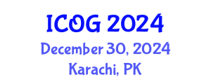 International Conference on Obstetrics and Gynaecology (ICOG) December 30, 2024 - Karachi, Pakistan