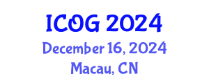 International Conference on Obstetrics and Gynaecology (ICOG) December 16, 2024 - Macau, China