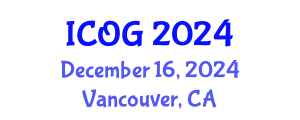International Conference on Obstetrics and Gynaecology (ICOG) December 16, 2024 - Vancouver, Canada