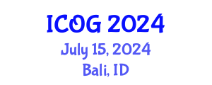 International Conference on Obstetrics and Gynaecology (ICOG) July 15, 2024 - Bali, Indonesia