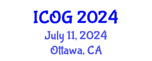 International Conference on Obstetrics and Gynaecology (ICOG) July 11, 2024 - Ottawa, Canada