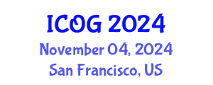 International Conference on Obstetrics and Gynaecology (ICOG) November 04, 2024 - San Francisco, United States