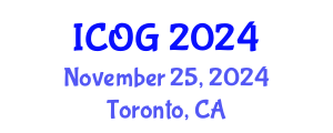 International Conference on Obstetrics and Gynaecology (ICOG) November 25, 2024 - Toronto, Canada