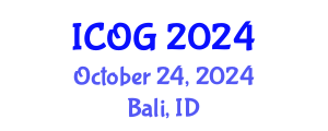 International Conference on Obstetrics and Gynaecology (ICOG) October 24, 2024 - Bali, Indonesia