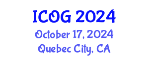 International Conference on Obstetrics and Gynaecology (ICOG) October 17, 2024 - Quebec City, Canada
