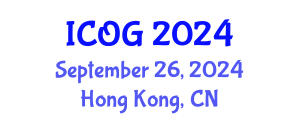 International Conference on Obstetrics and Gynaecology (ICOG) September 26, 2024 - Hong Kong, China