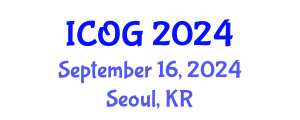 International Conference on Obstetrics and Gynaecology (ICOG) September 16, 2024 - Seoul, Republic of Korea