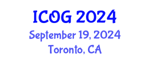 International Conference on Obstetrics and Gynaecology (ICOG) September 19, 2024 - Toronto, Canada