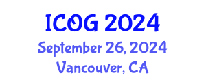 International Conference on Obstetrics and Gynaecology (ICOG) September 26, 2024 - Vancouver, Canada