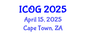 International Conference on Obstetrics and Gynaecology (ICOG) April 15, 2025 - Cape Town, South Africa