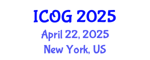 International Conference on Obstetrics and Gynaecology (ICOG) April 22, 2025 - New York, United States