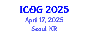 International Conference on Obstetrics and Gynaecology (ICOG) April 17, 2025 - Seoul, Republic of Korea