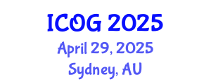 International Conference on Obstetrics and Gynaecology (ICOG) April 29, 2025 - Sydney, Australia