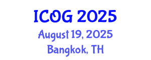 International Conference on Obstetrics and Gynaecology (ICOG) August 19, 2025 - Bangkok, Thailand