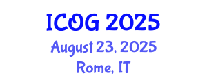 International Conference on Obstetrics and Gynaecology (ICOG) August 23, 2025 - Rome, Italy