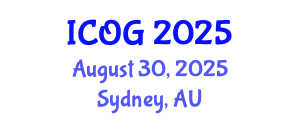 International Conference on Obstetrics and Gynaecology (ICOG) August 30, 2025 - Sydney, Australia