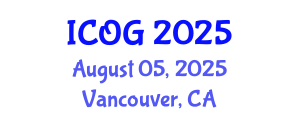 International Conference on Obstetrics and Gynaecology (ICOG) August 05, 2025 - Vancouver, Canada