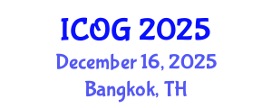 International Conference on Obstetrics and Gynaecology (ICOG) December 16, 2025 - Bangkok, Thailand