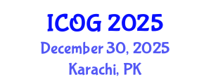 International Conference on Obstetrics and Gynaecology (ICOG) December 30, 2025 - Karachi, Pakistan