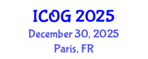 International Conference on Obstetrics and Gynaecology (ICOG) December 30, 2025 - Paris, France