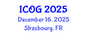 International Conference on Obstetrics and Gynaecology (ICOG) December 16, 2025 - Strasbourg, France