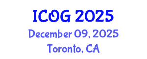 International Conference on Obstetrics and Gynaecology (ICOG) December 09, 2025 - Toronto, Canada