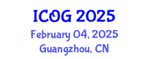 International Conference on Obstetrics and Gynaecology (ICOG) February 04, 2025 - Guangzhou, China