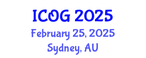 International Conference on Obstetrics and Gynaecology (ICOG) February 25, 2025 - Sydney, Australia