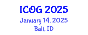 International Conference on Obstetrics and Gynaecology (ICOG) January 14, 2025 - Bali, Indonesia