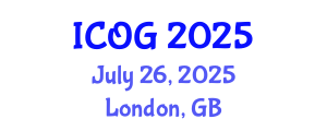 International Conference on Obstetrics and Gynaecology (ICOG) July 26, 2025 - London, United Kingdom