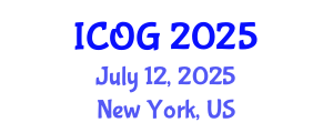 International Conference on Obstetrics and Gynaecology (ICOG) July 12, 2025 - New York, United States