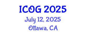 International Conference on Obstetrics and Gynaecology (ICOG) July 12, 2025 - Ottawa, Canada
