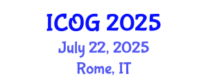 International Conference on Obstetrics and Gynaecology (ICOG) July 22, 2025 - Rome, Italy