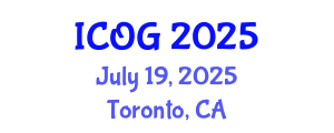 International Conference on Obstetrics and Gynaecology (ICOG) July 19, 2025 - Toronto, Canada