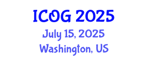 International Conference on Obstetrics and Gynaecology (ICOG) July 15, 2025 - Washington, United States