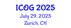 International Conference on Obstetrics and Gynaecology (ICOG) July 29, 2025 - Zurich, Switzerland