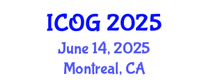 International Conference on Obstetrics and Gynaecology (ICOG) June 14, 2025 - Montreal, Canada