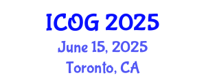 International Conference on Obstetrics and Gynaecology (ICOG) June 15, 2025 - Toronto, Canada